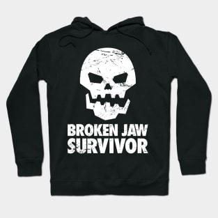 Funny Broken Jaw Get Well Soon Gift Hoodie